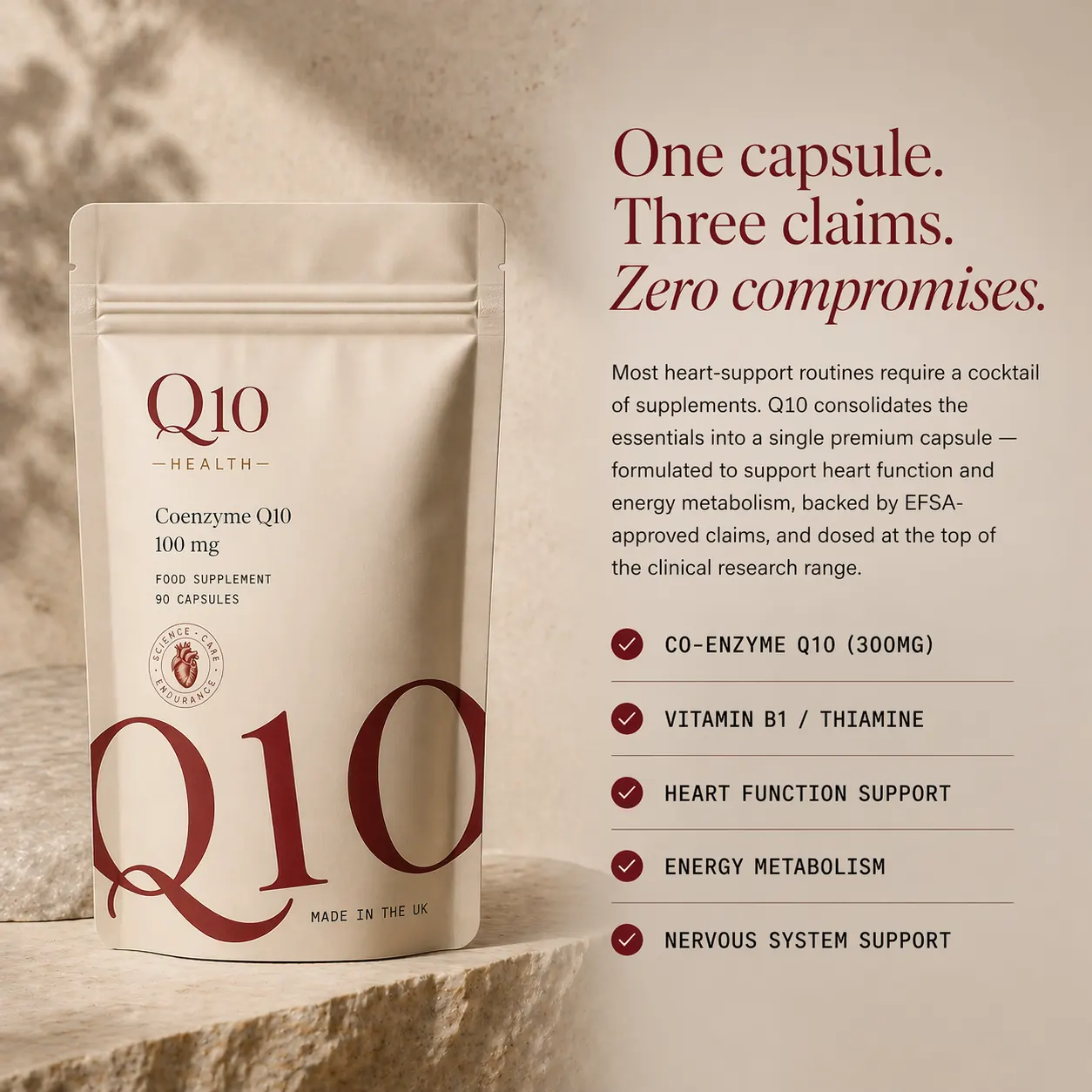 Q10 Heart & Vitality lifestyle shot