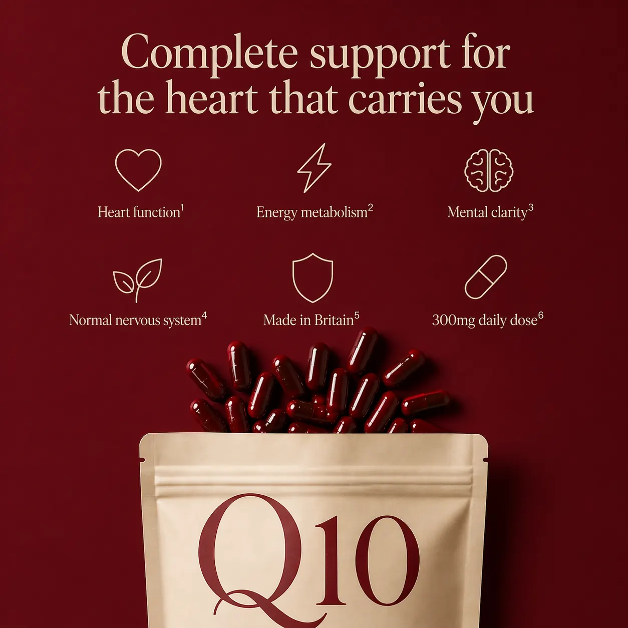 Complete support for the heart that carries you